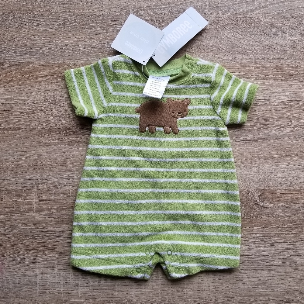 2007 nwt Gymboree up to 7lbs terry romper